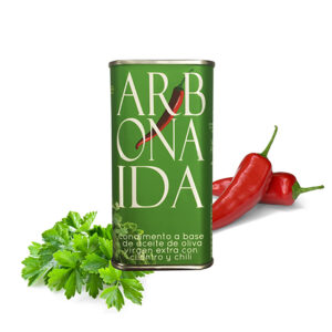 Oliwa z oliwek z naturalną esencją papryki chili i kolendry 250 ml